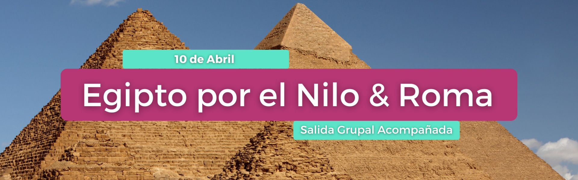 Egipto y Roma 2026